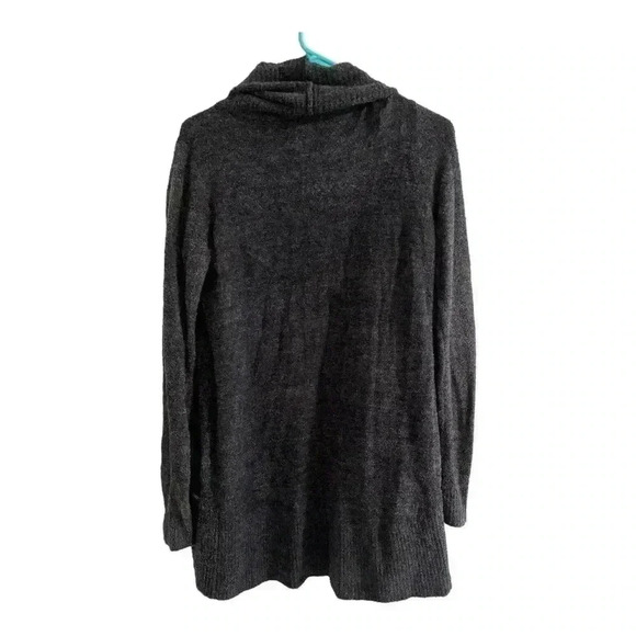 Barefoot Dreams Bamboo CozyChic® Lite Circle Lounge Cardigan Dark Gray XS/S - Picture 7 of 7